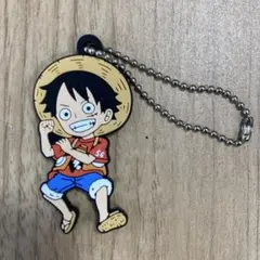 ワンピース フィルムレッド ルフィ ラバーキーホルダー くら寿司
