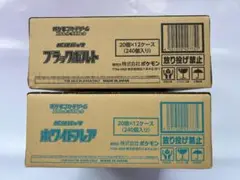 ポケモンカードゲーム ホワイトフレア ・ブラックボルト 各1カートン