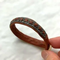 YOHEI NOGUCHI ドゥオッチ サーミブレスレット レザーグレージュ