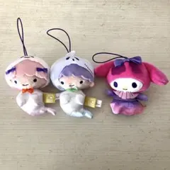 サンリオ　いちご新聞620号コラボレーションマスコット　３点セット