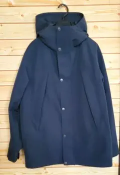 PUST ネイビー マウンテンパーカー M