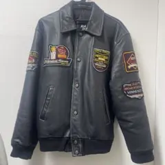 短丈　ビンテージ　レザージャケット　シングル