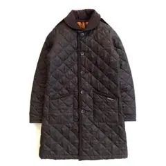 LAVENHAM ラウンドカラー キルティング コート