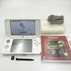 New Nintendo 2DS LL ホワイト×ラベンダー 人気カラー