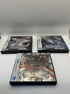 ポケットモンスターDS ソフト ダイヤモンド・パール・プラチナ 3本セット