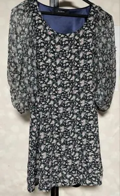 花柄　チュニック ワンピース 　ワールド