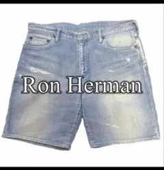 【極美品】ロンハーマン スウェットデニム ショートパンツ インディゴ Lのサムネイル