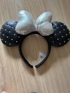 ディズニー　ミニー　カチューシャ　スパンコール