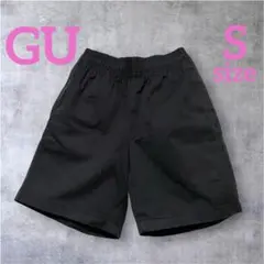 GU ジーユーレディースブラックショートパンツ　ハーフパンツ　Sサイズ