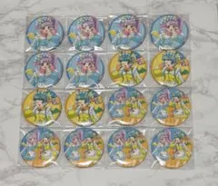 プリパラ ハートデビデビパーティー デビパ 缶バッジ 缶バ グルガレ のん プリパラ のん ぴのん ボークス 缶バッジ ハートデビデビパーティ