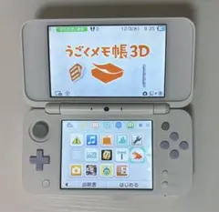 newニンテンドー2DSLL ホワイト×ラベンダー うごメモ付