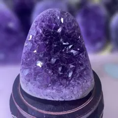 極上】ウルグアイアメジストクラスター原石（幸運水晶）天然紫水晶