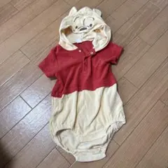 くまのプーさん ロンパース 80cm Cottoli バースデイ 美品
