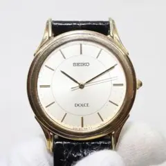 セイコー SEIKO 5E31-6D30 ドルチェ DOLCE メンズ セイコー ドルチェ 5E31-6D30 腕時計 クォーツ レザーベルト