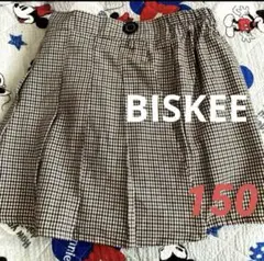 BISKEE 女の子 ショートパンツ キュロット スカート風❤️150