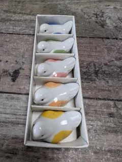 陶器製鳥型箸置き5個×10セット=50個