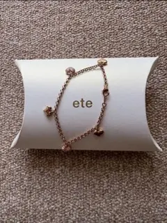 ete♡ハートチャームブレスレット