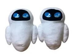 海外限定　ウォーリー　イヴ　ぬいぐるみ　ディズニー　ピクサー 今年で公開から10周年！ ピクサー『WALL-E』 ウォーリーとイヴ