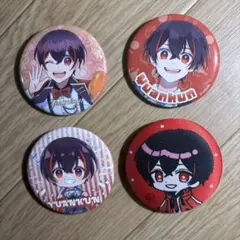 ゆあんくん メタ缶 グッズ-バッチ】カラフルピーチ からぴちコレクションVol.1 缶