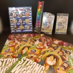 ワンピース　ノベルティーグッズセット　映画ストロングワールド