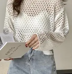 メッシュニットプルオーバーのサムネイル