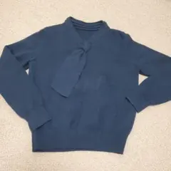 セゾンドパピヨン　濃紺ニット