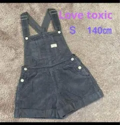 ラブトキシック　コーデュロイ　オールインワン　ショートパンツ　キュロット140㎝