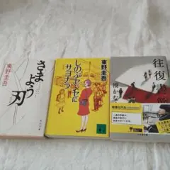 東野圭吾 さまよう刃 しのぶセンセにサヨナラ 往復書簡