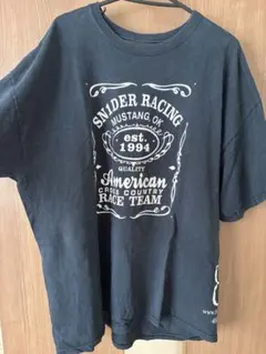 GILDAN ギルダン Tシャツ 2XL ブラック プリント 古着