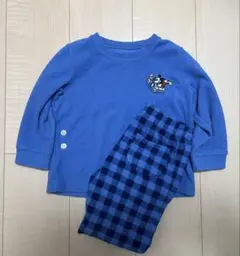 ユニクロ フリースパジャマ ディズニー 100