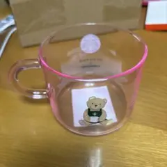 スターバックス スタバ ジェラピケ グラスマグ ソフトピンク 耐熱マグ