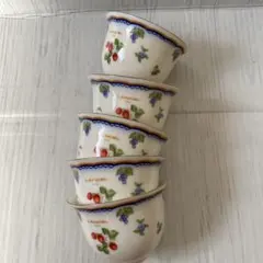 Noritake Roman Rose 蓋付き小鉢 5点セット 花柄 レトロ - メルカリ