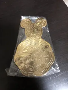 ディズニー ティースプーン　ミッキーマウス型 ゴールドのサムネイル