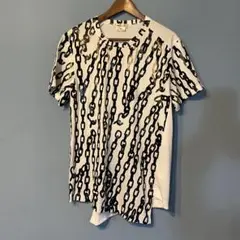 新品未使用 25aw エステルパッチワークTシャツ コムデギャルソンオム