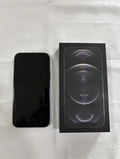 専用:美品iPhone12Pro 128GBグラファイト本体 箱ケーブル全セット