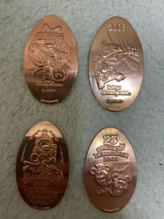 東京ディズニーリゾート　スーベニアメダル　セット
