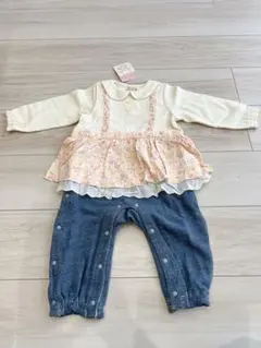 【タイムセール中！】 クーラクール カバーオール 重ね着風 キムラタン