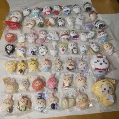 ちいかわ ハチワレ うさぎ ぬいぐるみ マスコット 58点まとめ売り おまけ付き