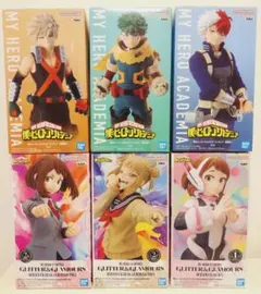 僕のヒーローアカデミア　出久　焦凍　勝己　お茶子　ヒミコ　フィギュア6体セット