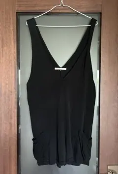 ブラック オーバーオール