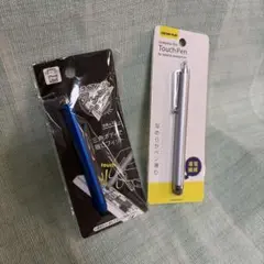 タッチペン 2本セット トライアングル 導電繊維