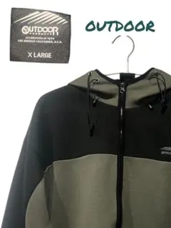 アウトドア　OUTDOOR フード付きパーカー