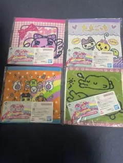 たまごっち　一番くじ　E賞　ハンドタオル　4点セット