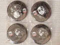 鬼滅の刃　お楽しみくじ　ダイニング　炭治郎　缶バッジ　4点セット