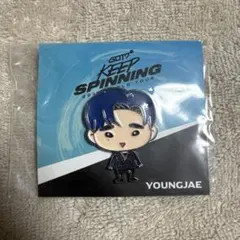 GOT7 ヨンジェ　ピンバッジ　KEEP SPINNING