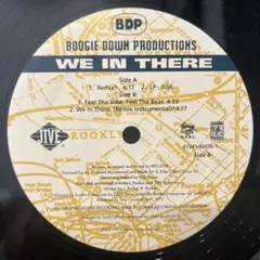 BOOGIE DOWN PRODUCTION WE IN THERE