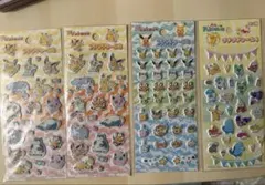 ポケモン　プチプチシール
