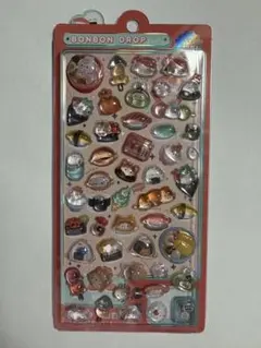 ♡新品未使用♡ボンボンドロップシール　めしめしボンボン