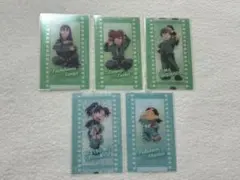 忍たま乱太郎　フィルム風コレクション　仙蔵　伊作　留三郎　きり丸　しんべヱ