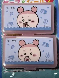 치이카와 ケース＆シール2 헌책방 カニちゃん2個セット